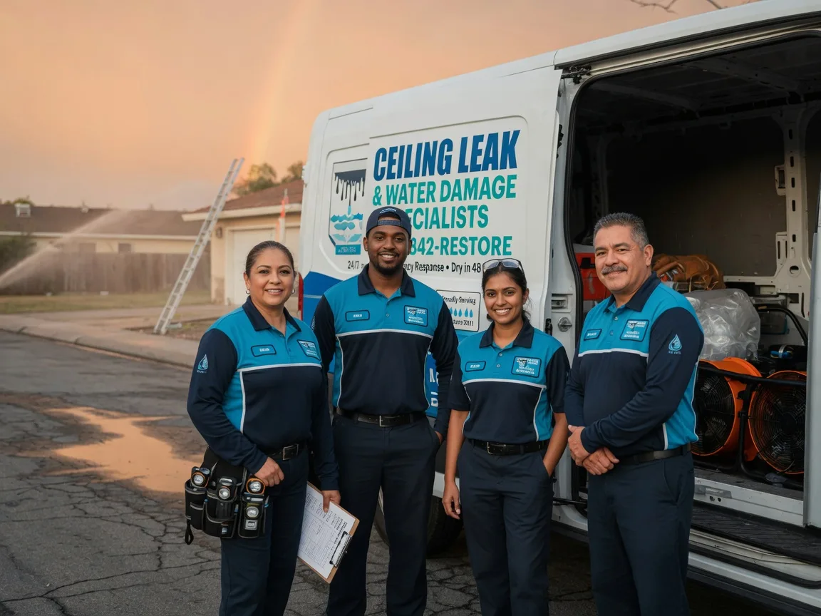 Ceiling Leak Cleanup company in Florissant, CO